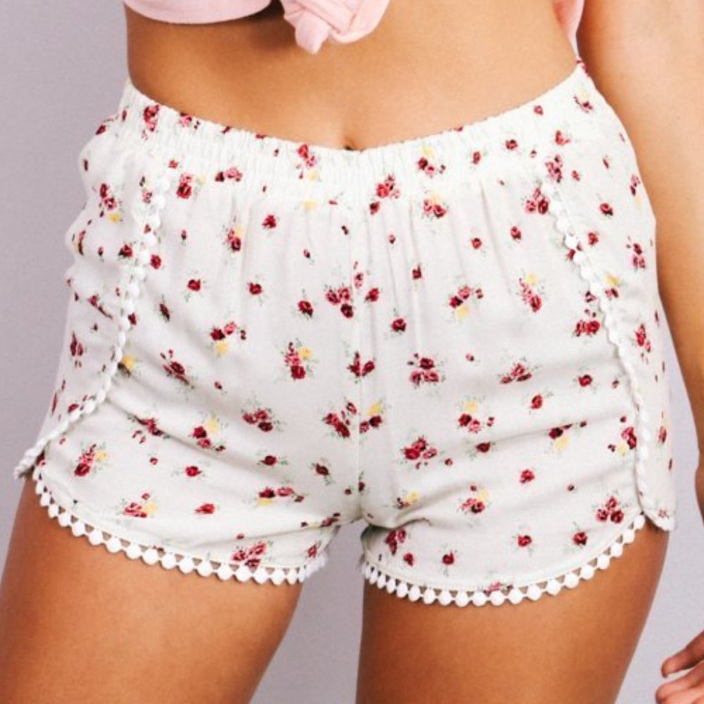 Sunday Morning Boho Short Shorts